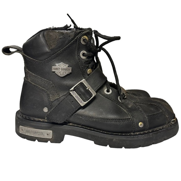 Harley-Davidson® Wolverine Men\'s Jones Leather Boots D96010 Size 10 M main image 14